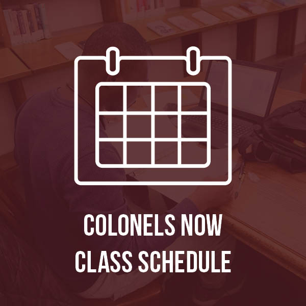 Colonels Now: Class Schedule